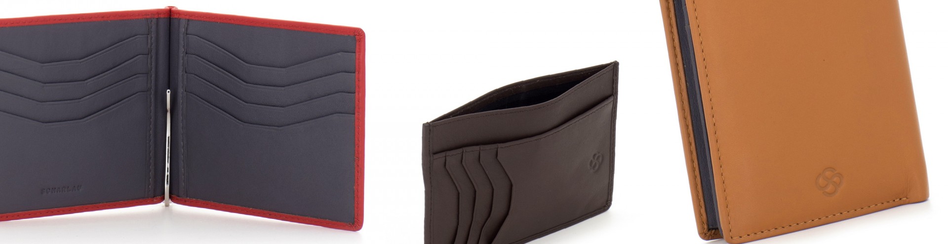 Functional Leather Wallet Contemporary Collection